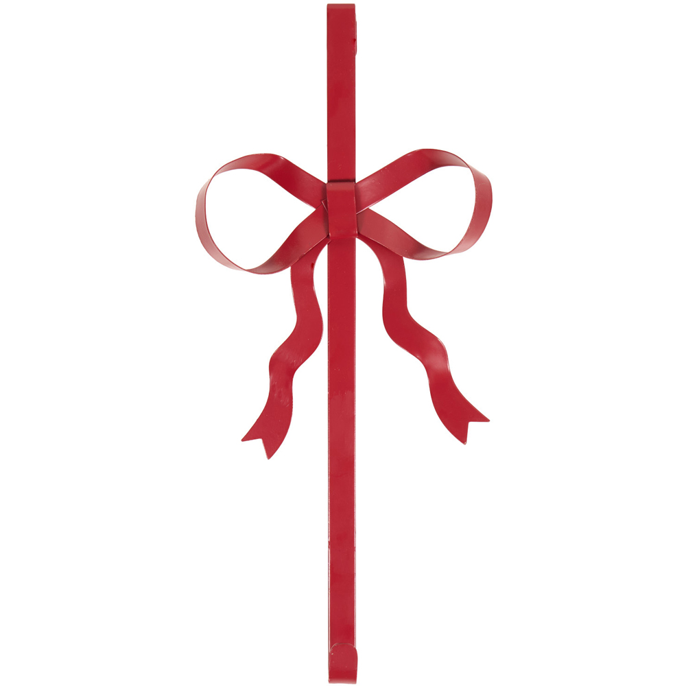 Rustic Bow Wreath Hanger Image 2