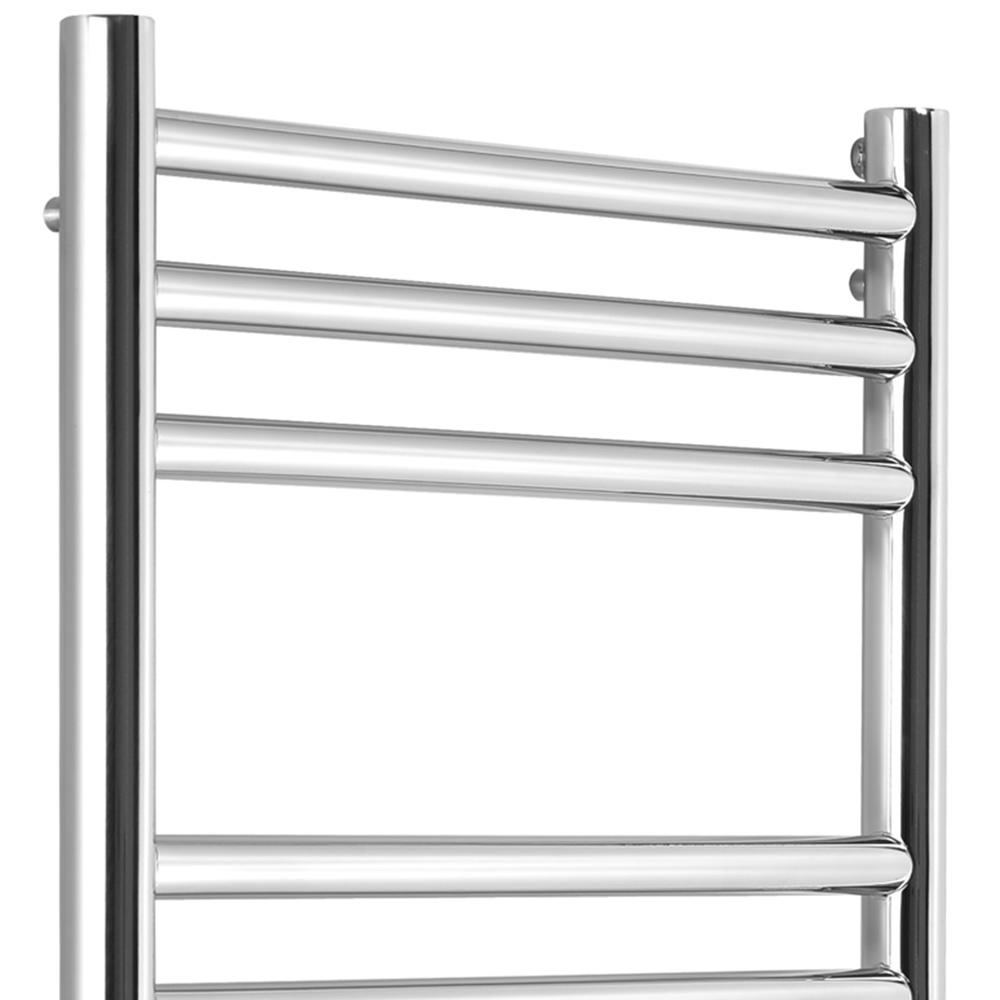 Towelrads Eversley 1071 BTU Polished Stainless Steel Designer Towel Radiator 1200 x 500mm 298W Image 2
