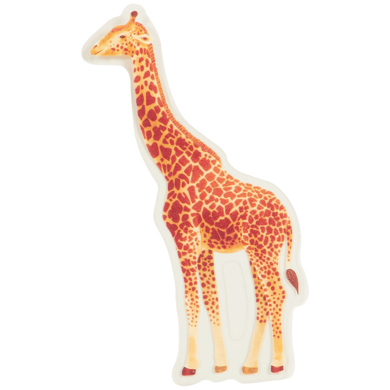 Pack of 18 Transparent Stickers - Multicolour / Wild Animals Image 3