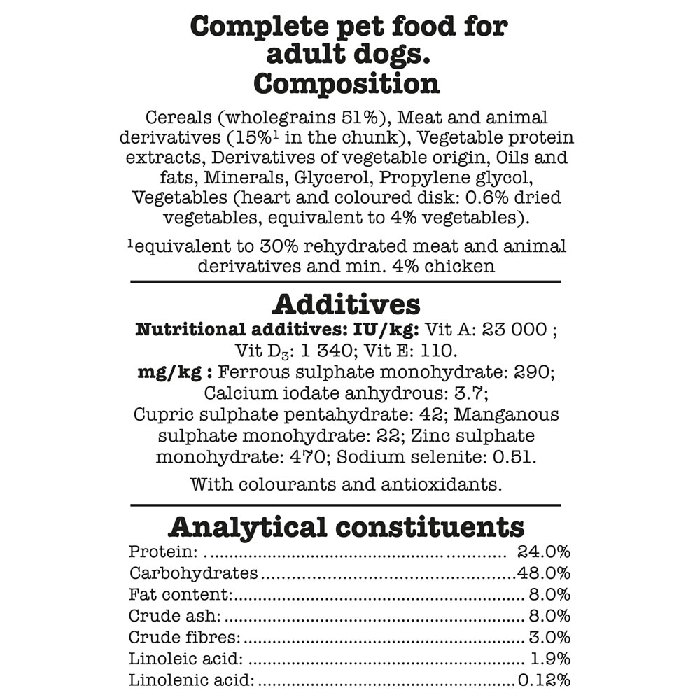 Bakers Complete Dry Dog Food Weight Control 1kg Wilko