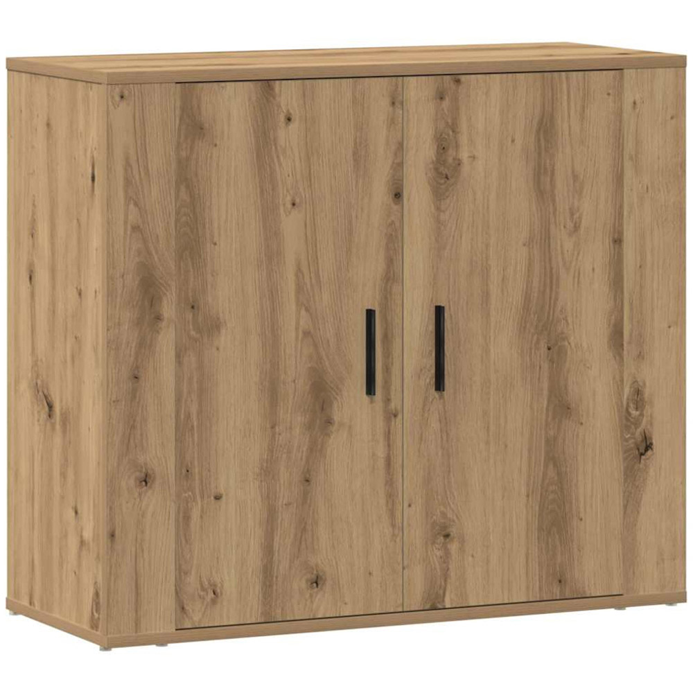 vidaXL 2 Door Artisan Oak Sideboard Image 2