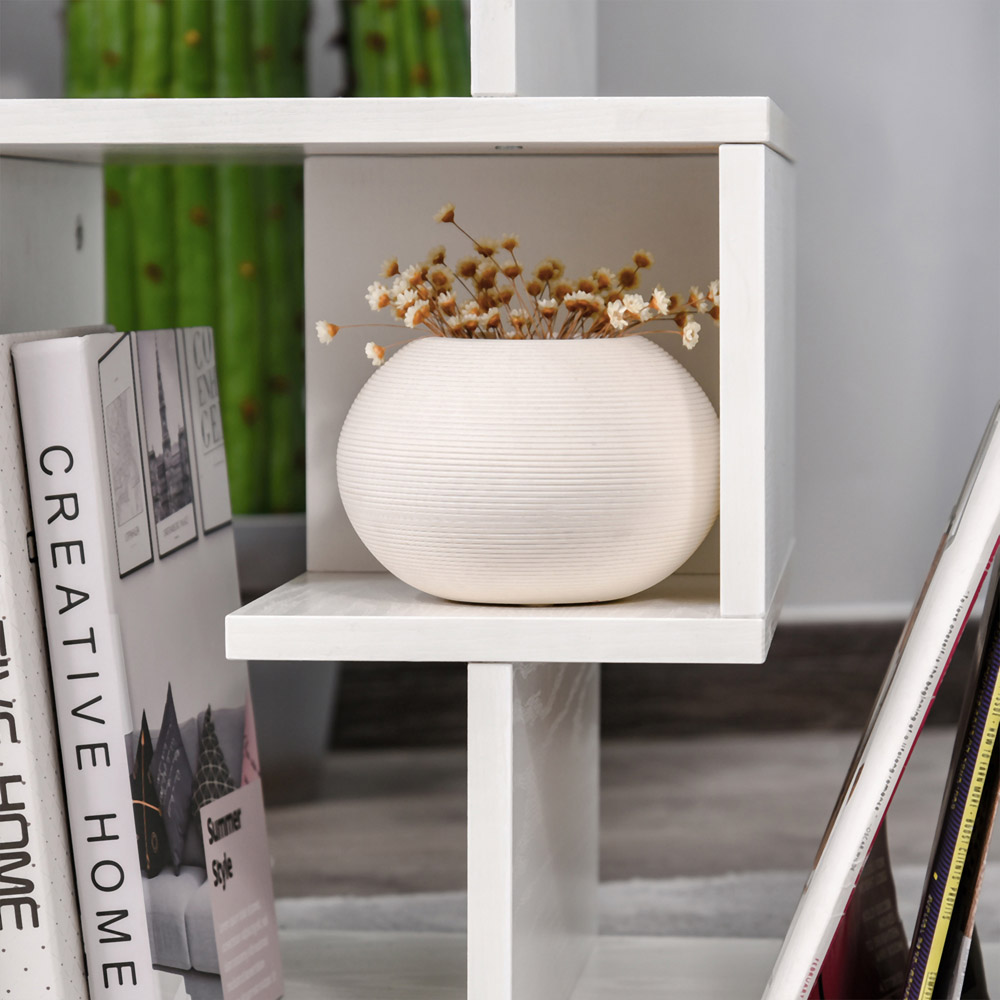 Portland 3 Tier White Side Table Image 3