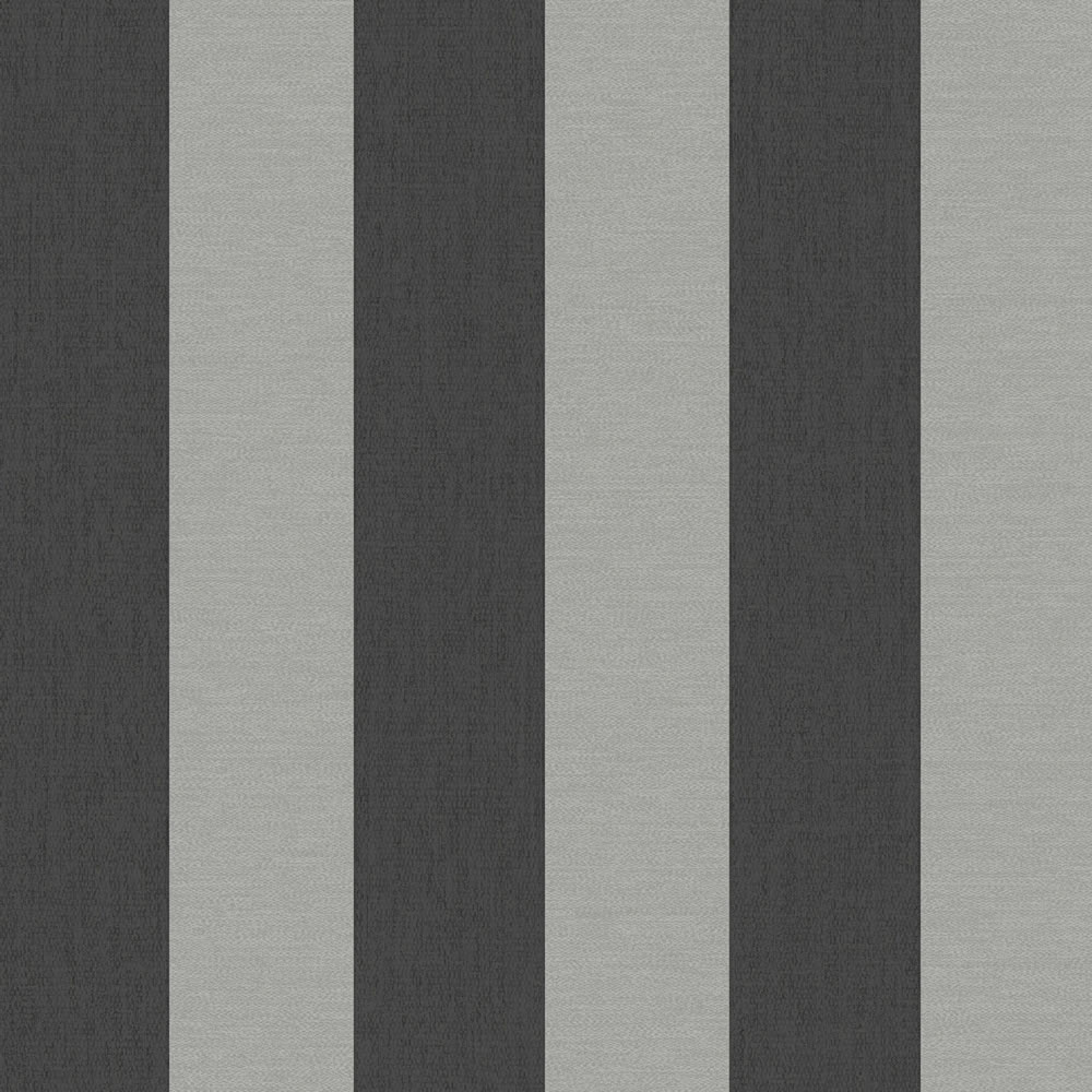 Superfresco Colours Wallpaper Ariadne Black/Grey Image 1