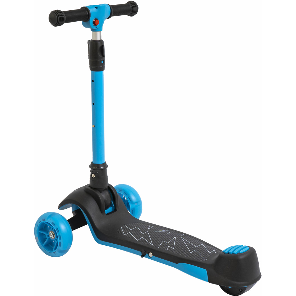 Li-Fe Trilogy Electric Tri-scooter Blue and Black Image 5