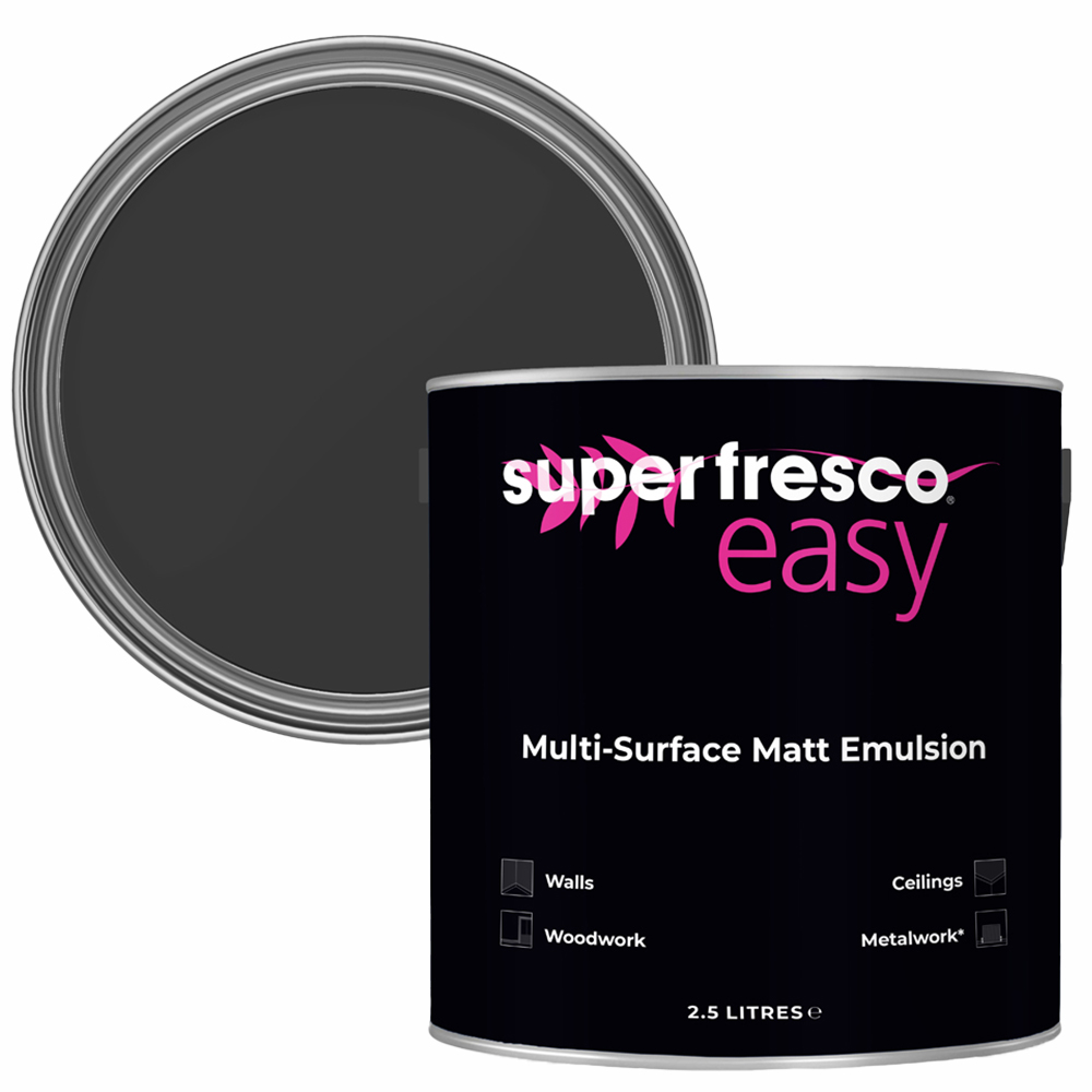 Superfresco Easy Up All Night Multi-Surface Matt Emulsion Paint 2.5L Image 1