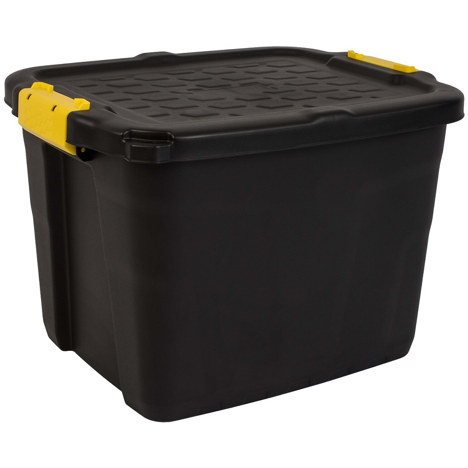 Heavy Duty Storage Box Black 42l Image 1
