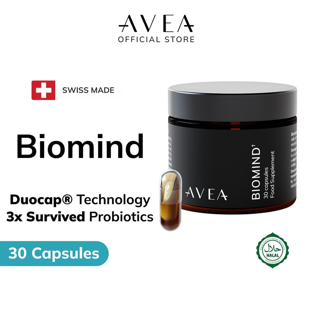 AVEA Biomind Probiotic and Brain Health Supplement 30 Pack | Wilko
