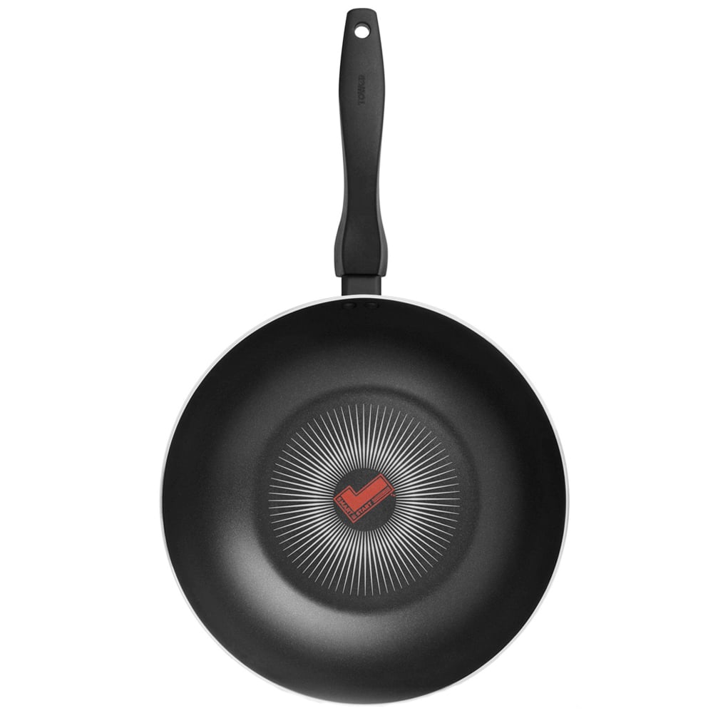 Tower Smart Start Gourmet 28cm Aluminium Wok Image 1