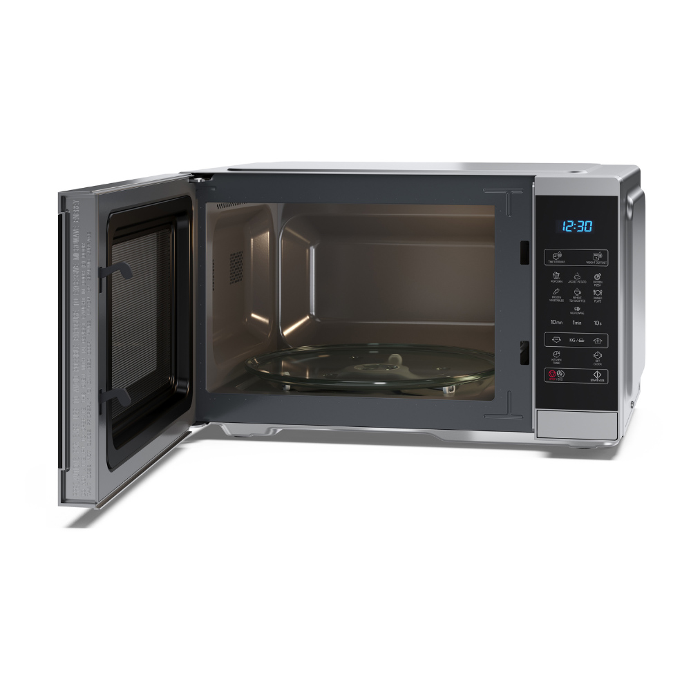 Sharp Silver 25L Solo Electronic Control Microwave 900W Image 3