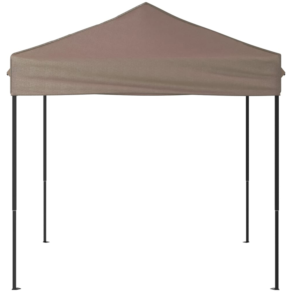 vidaXL 2 x 2m Taupe Foldable Party Tent Image 2
