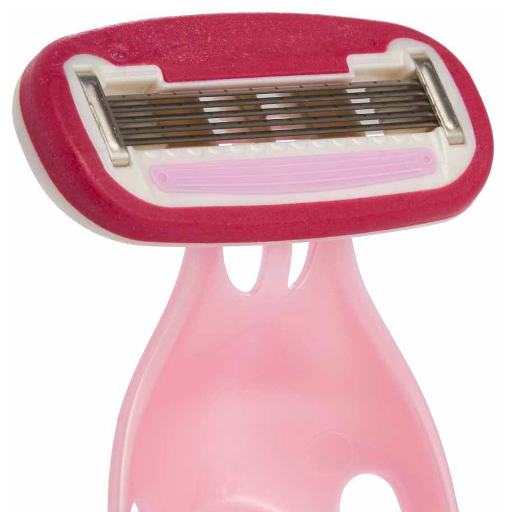 Wilko 5 Blade Disp Travel Razor 3 Pack Image 4
