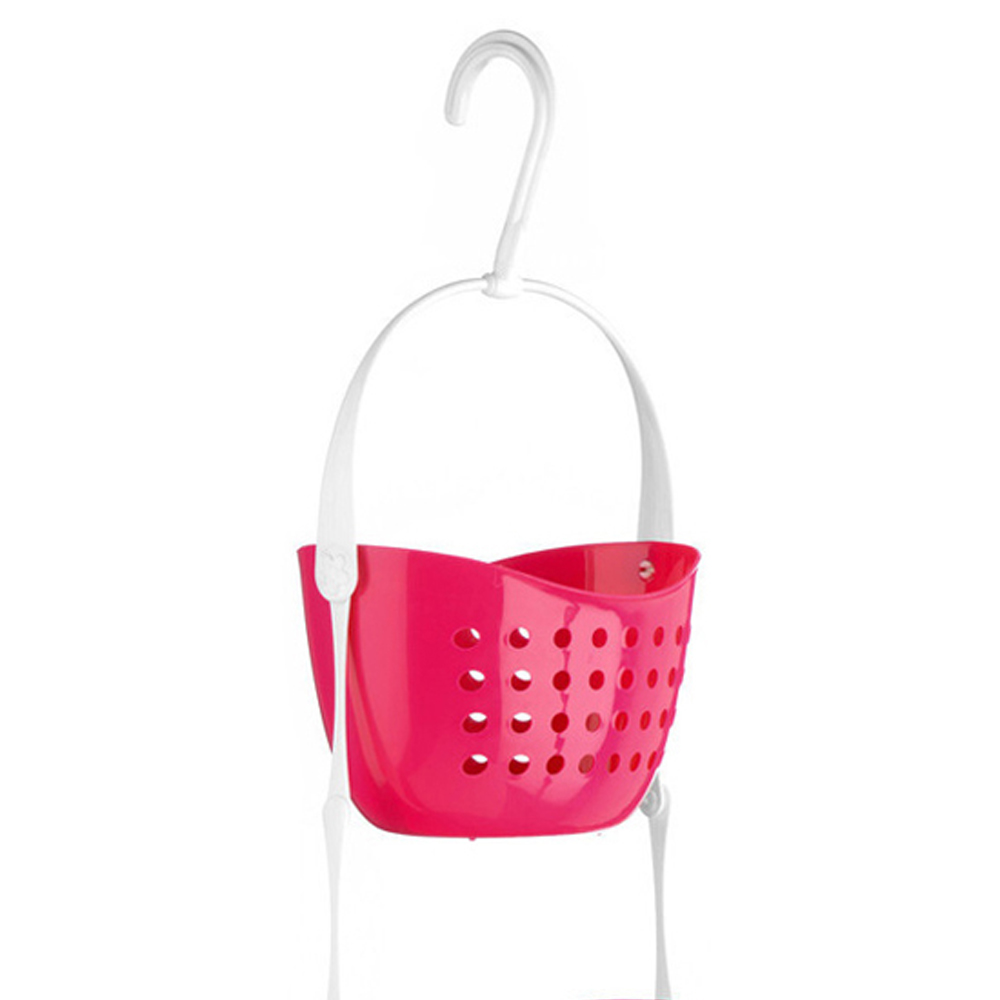 Premier Housewares 3 Tier Hot Pink Shower Caddy Image 2