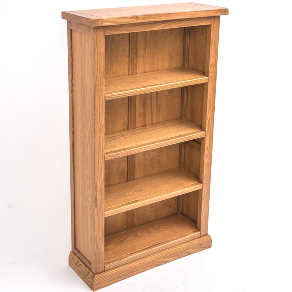 Salerno 4 Shelf Light Wood Bookcase Image 4