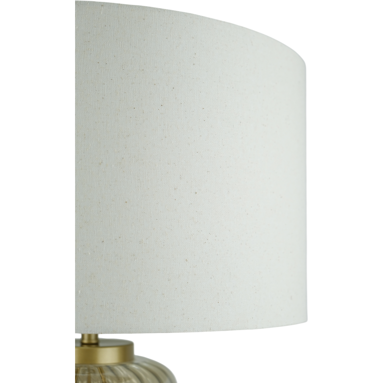 Miley Glass Table Lamp Amber Image 3