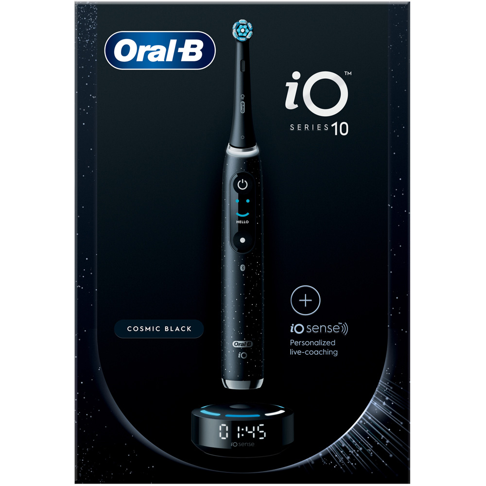 Oral-B iO Series 10 Cosmic Black Rechargeable Toothbrush Image 1