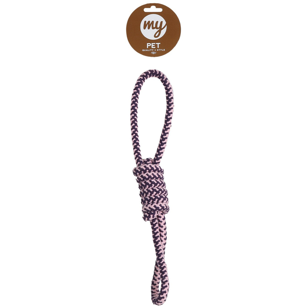Single My Pet Rope Dog Tug Toy in Assorted styles Image 3