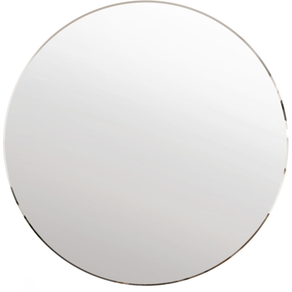 Classic Bevelled All Glass Mirror 60 x 60cm Image 1