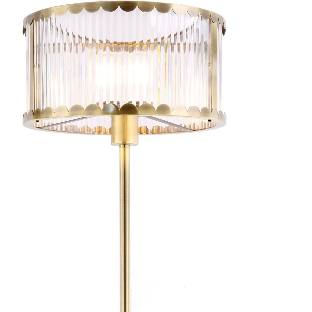 Bonnie Floor Lamp Antique Brass Image 4