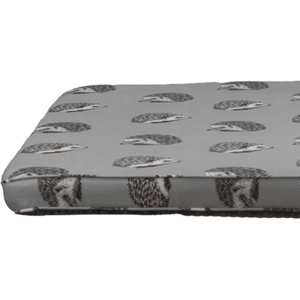 Snug & Cosy Large Hedgehog Print Memory Foam Dog Lounger Bed Image 2