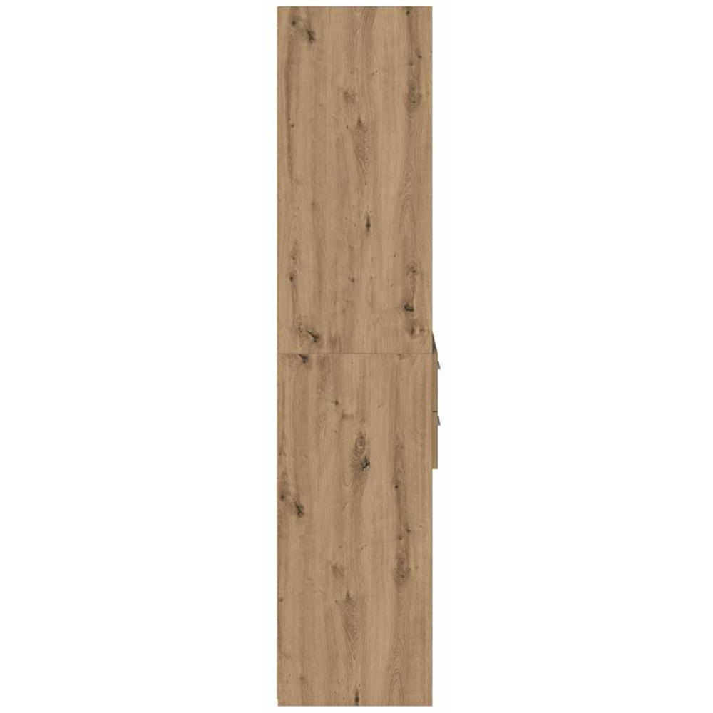 vidaXL 2 Drawer 5 Shelf Artisan Oak Highboard Image 6