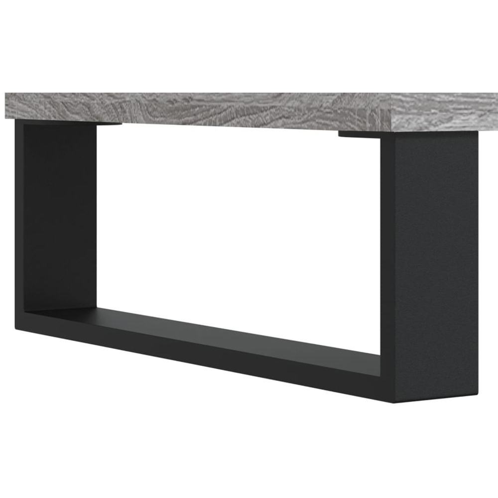 vidaXL Grey Sonoma Record Cabinet Image 7