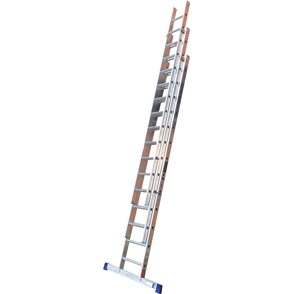 TB Davies 3.5m Trade Triple Extension Ladder Image 1