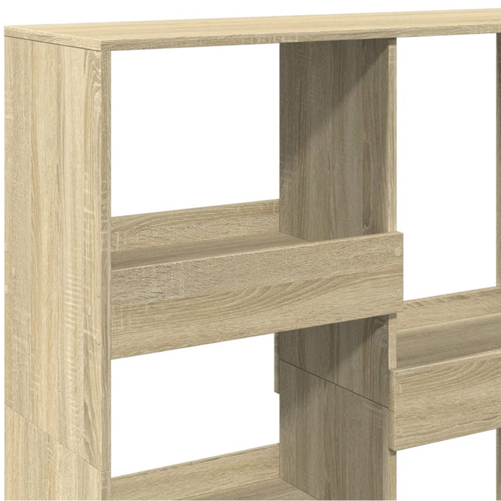vidaXL 5 Shelf Sonoma Oak Bookcase Image 6