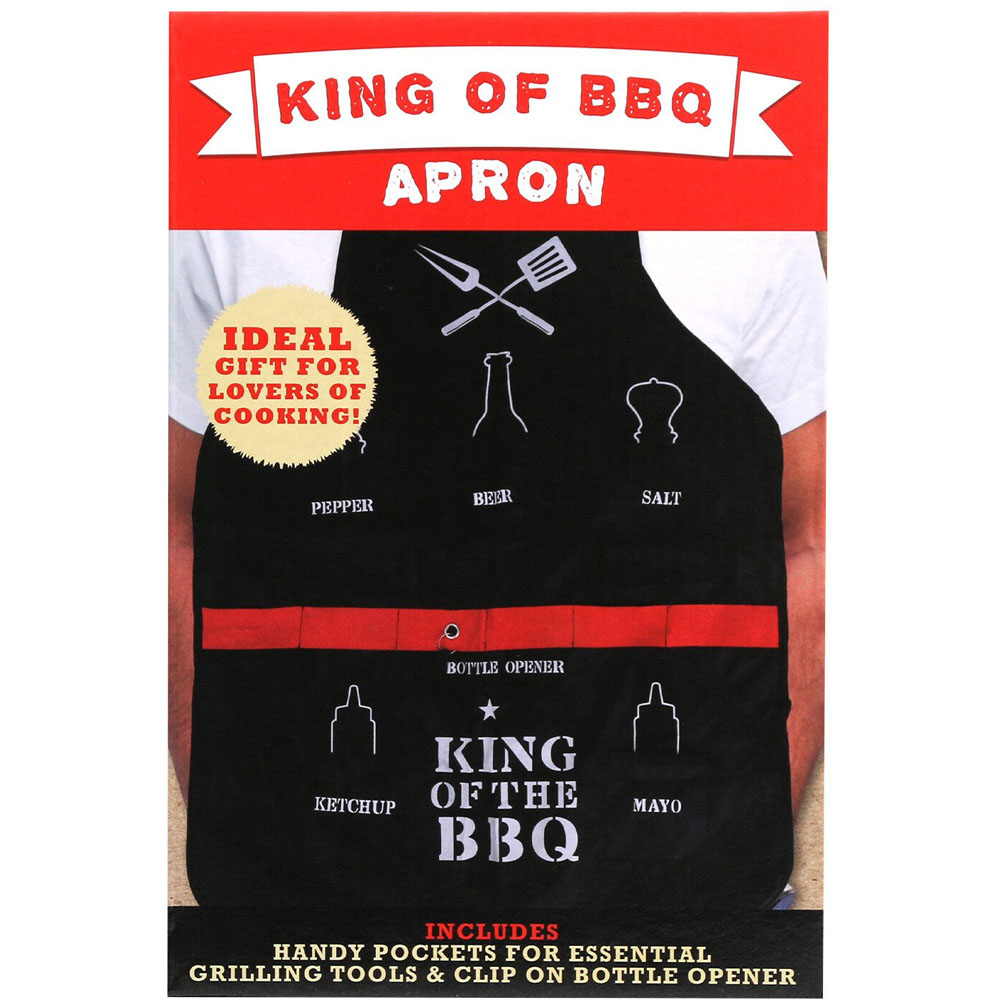 King of BBQ Apron Image