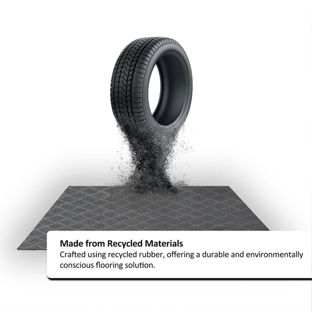 Oseasons Deckplate Non-Slip Heavy Duty Floor Mat 120 x 120cm Image 7