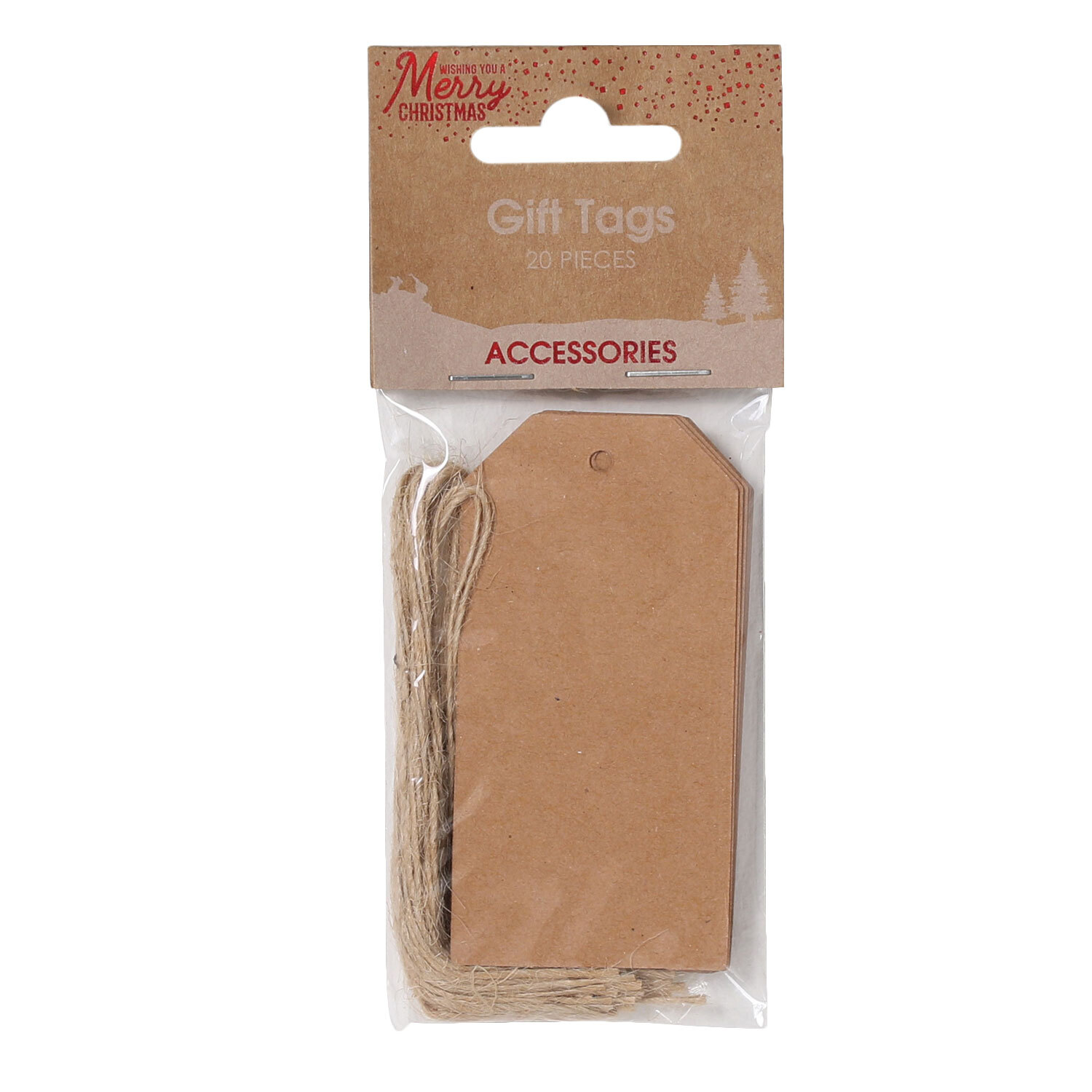 Pack of 20 Christmas Gift Tags Image 2