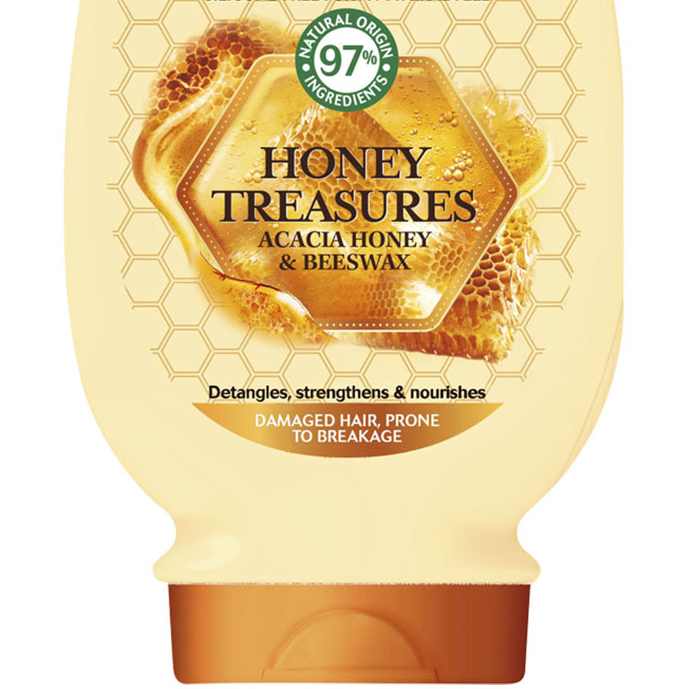 Garnier Ultimate Blends Honey Treasures Strengthening Conditioner 400ml Image 2