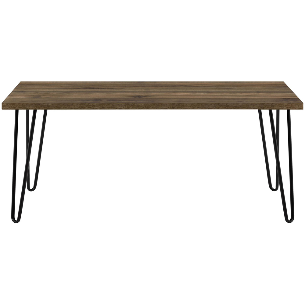 Dorel Owen Walnut Retro Coffee Table Image 3