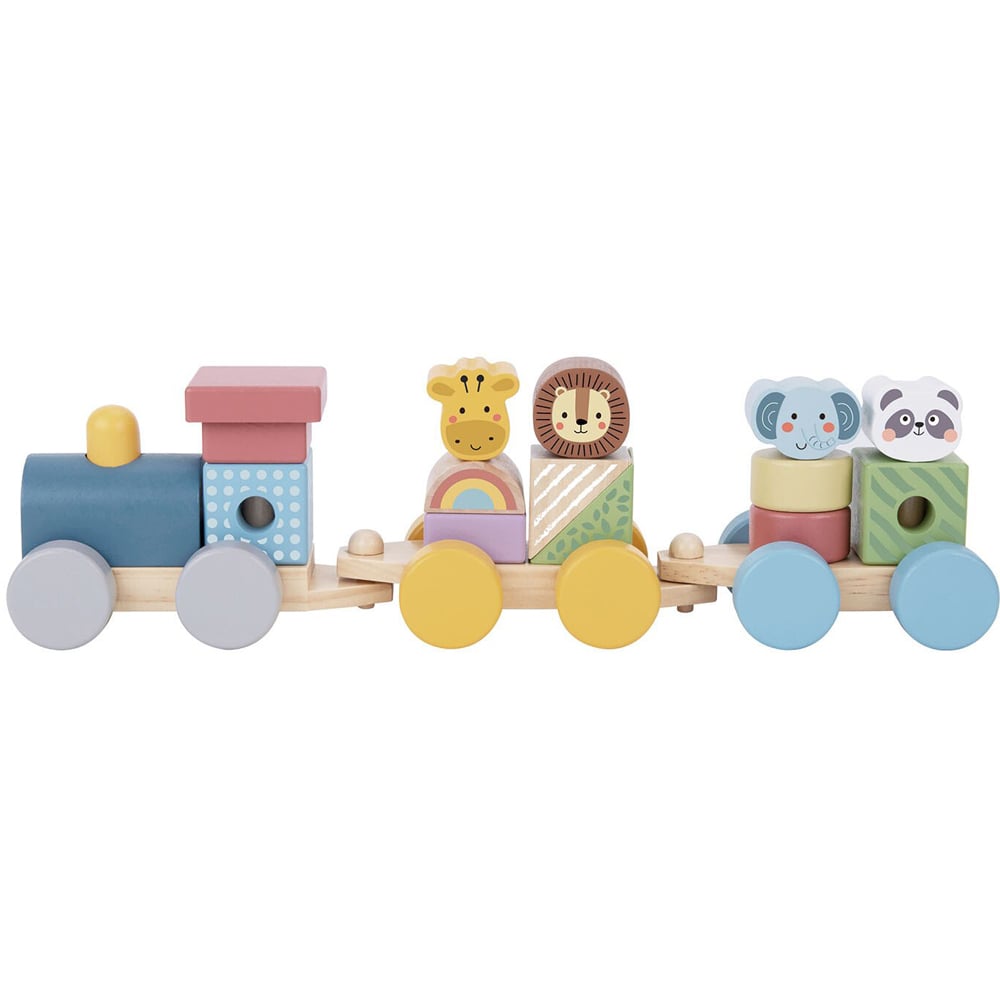 Animal Stacking Train Playset - Multicolour Image