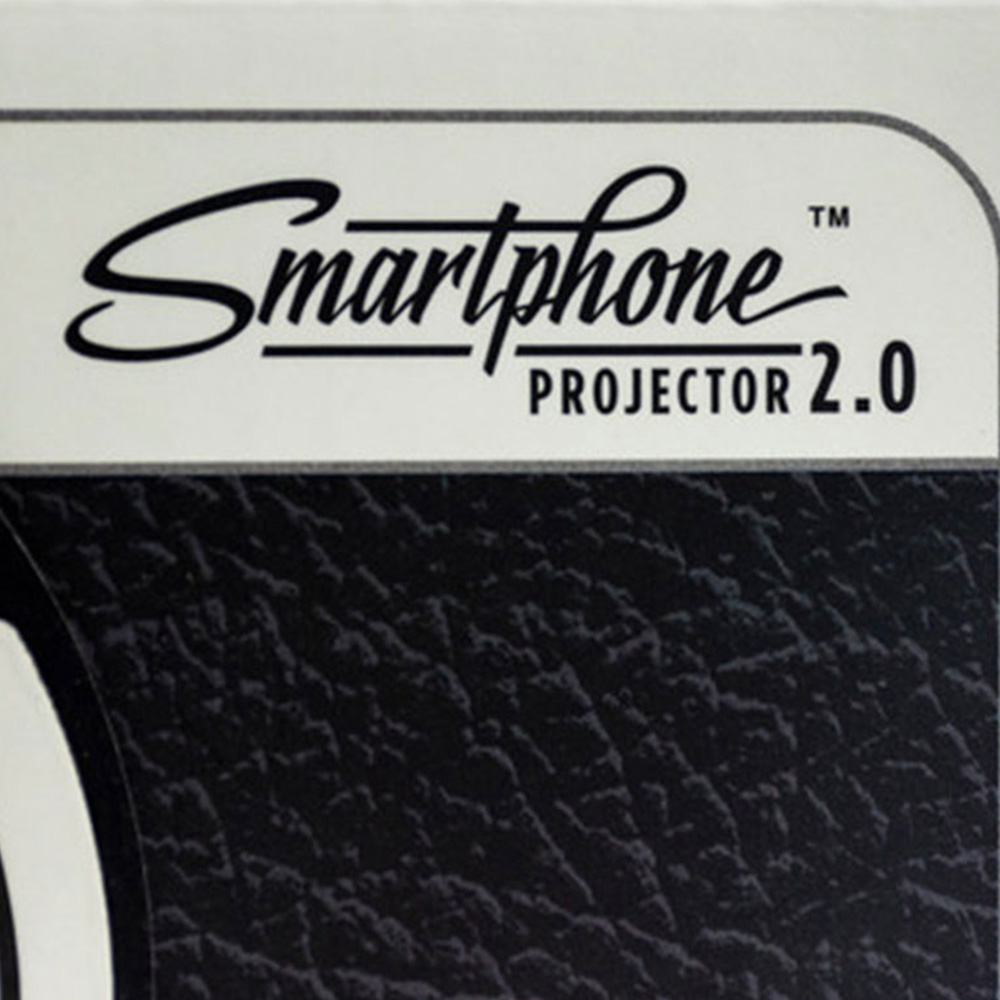 White and Black Smartphone Projector 2.0 Image 4