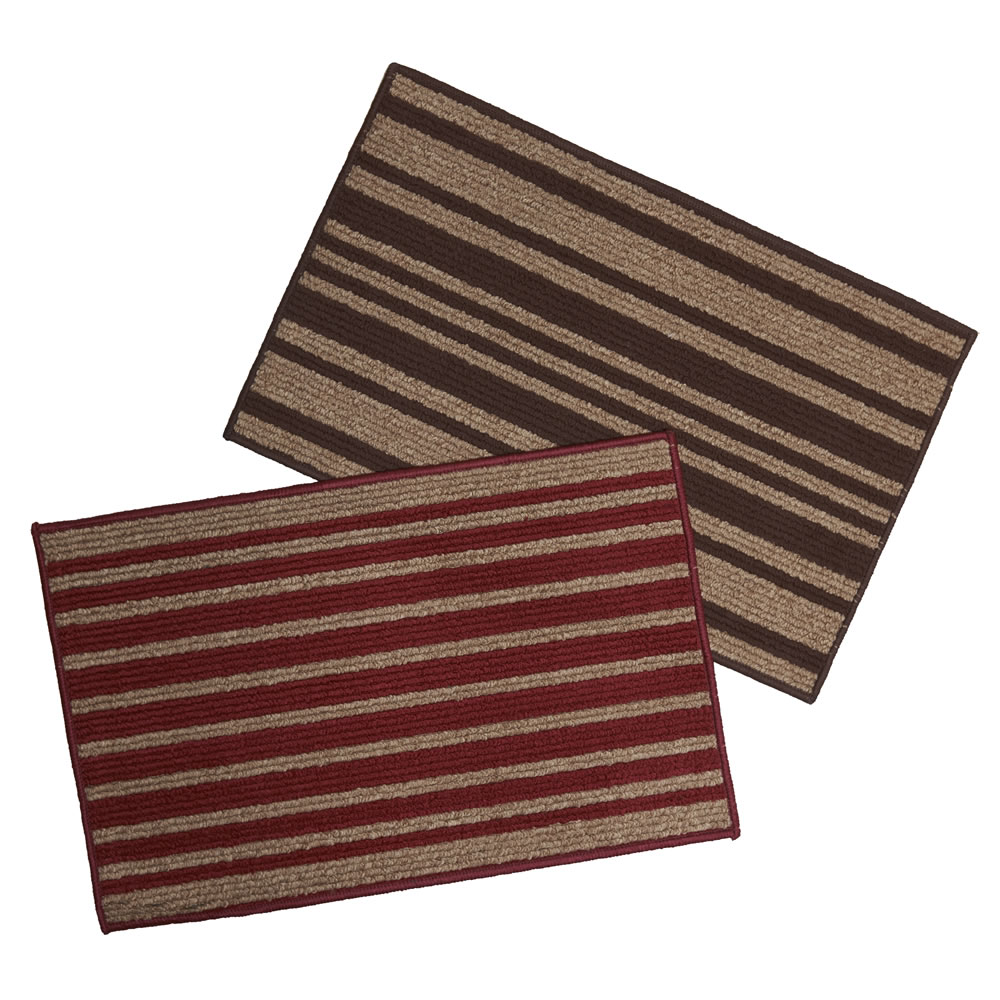 Wilko Stripe Loop Mat Wilko