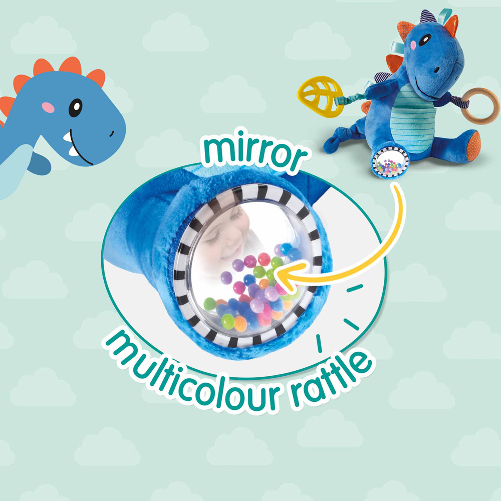 SES Creative Tiny Talents Tex T-Rex Sensory Play Tools Set Image 3