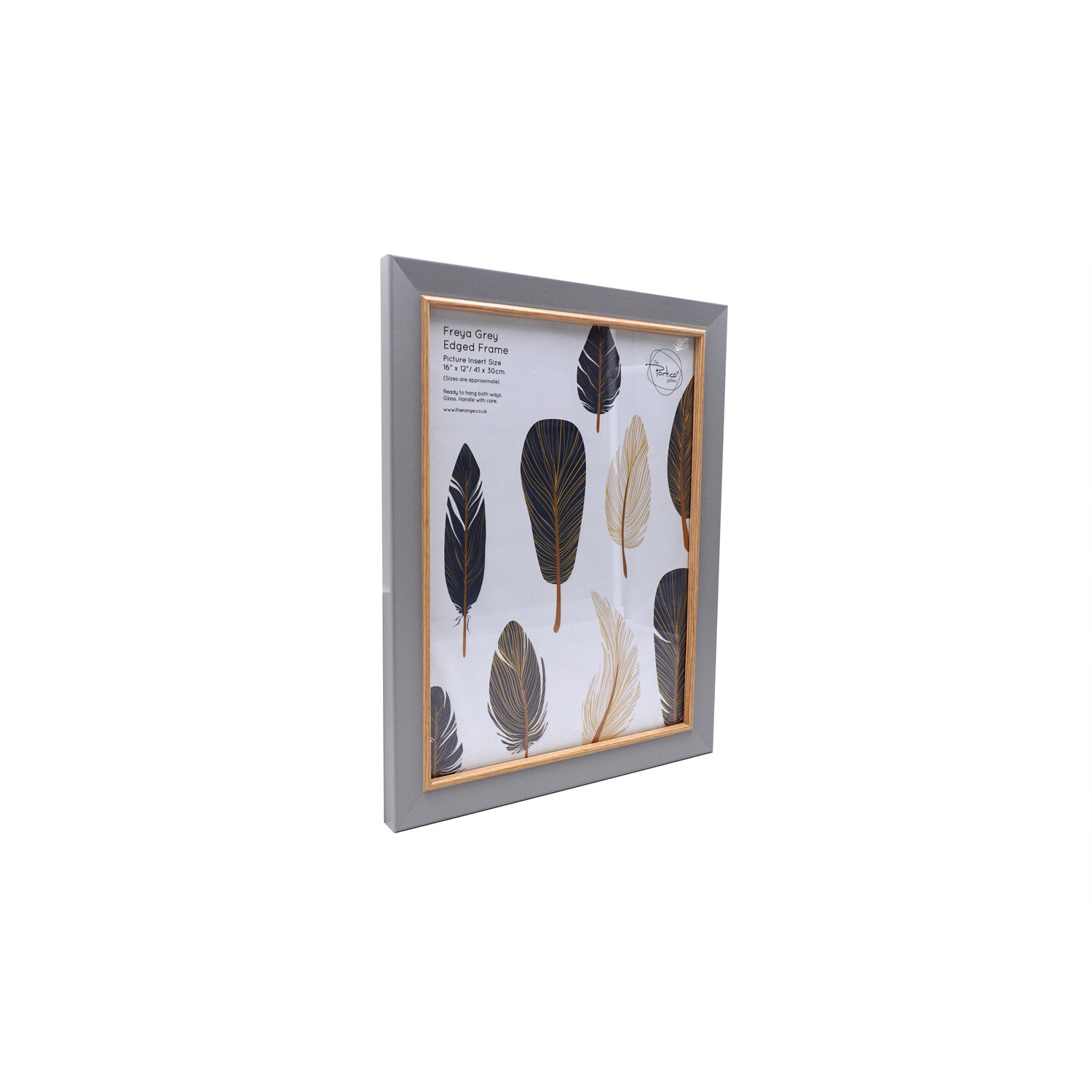 Freya Edged Frame - Grey / 16x12in Image 2