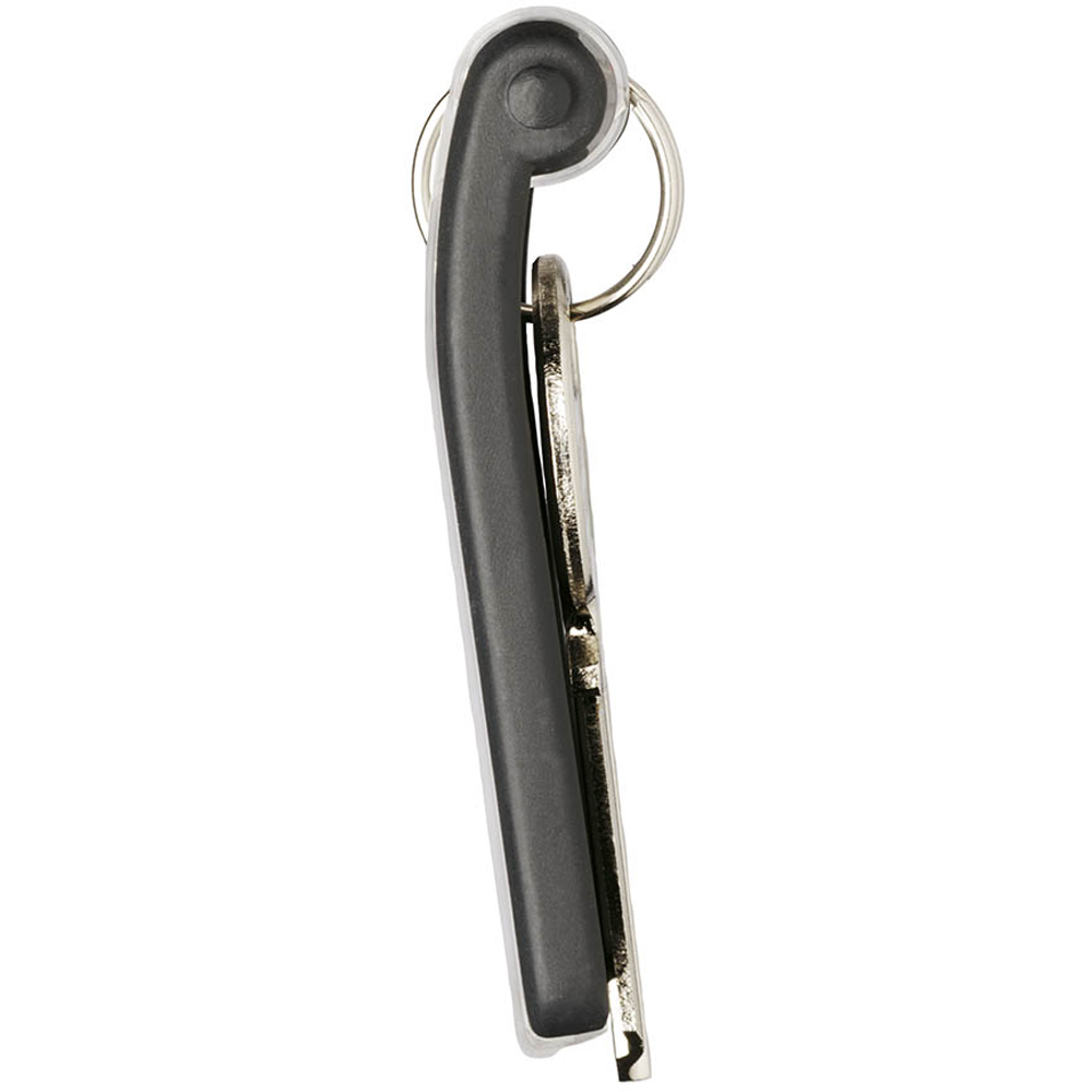 Durable Black Key Clip Organisational Label Hooks 6 Pack Image 2
