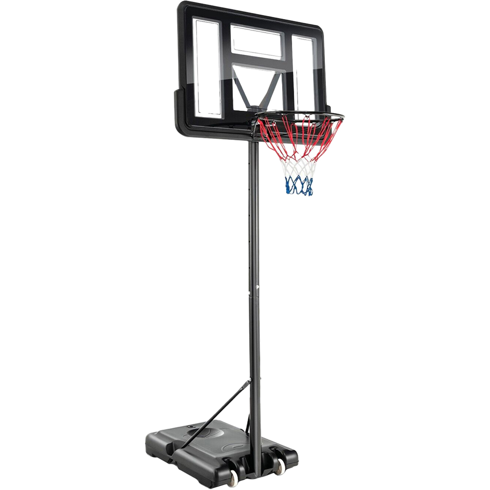 Costway Height Adjustable Basketball Hoop with Wheels Image 1