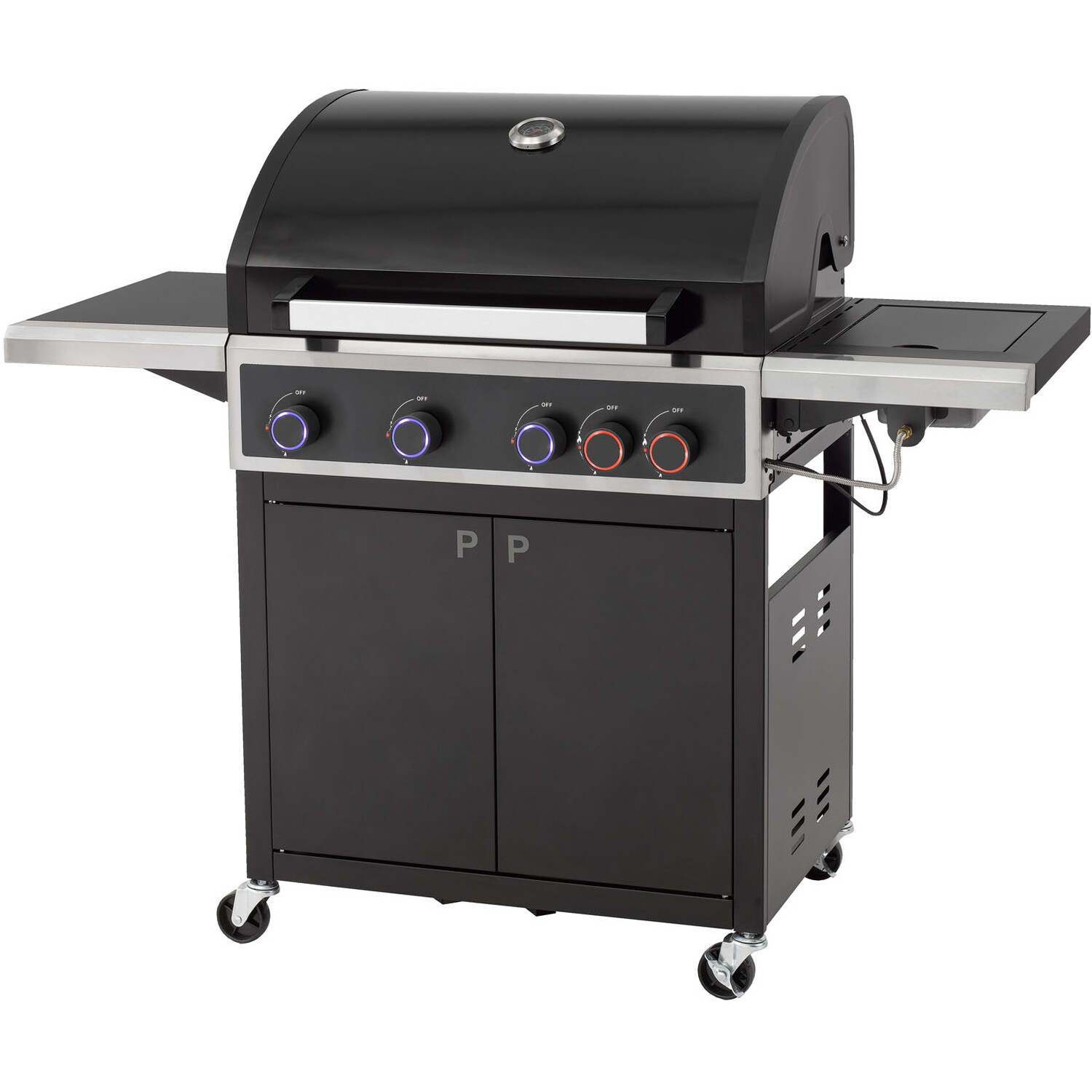 Phoenix Gas BBQ With Side Burner - 4 Burner Image 1