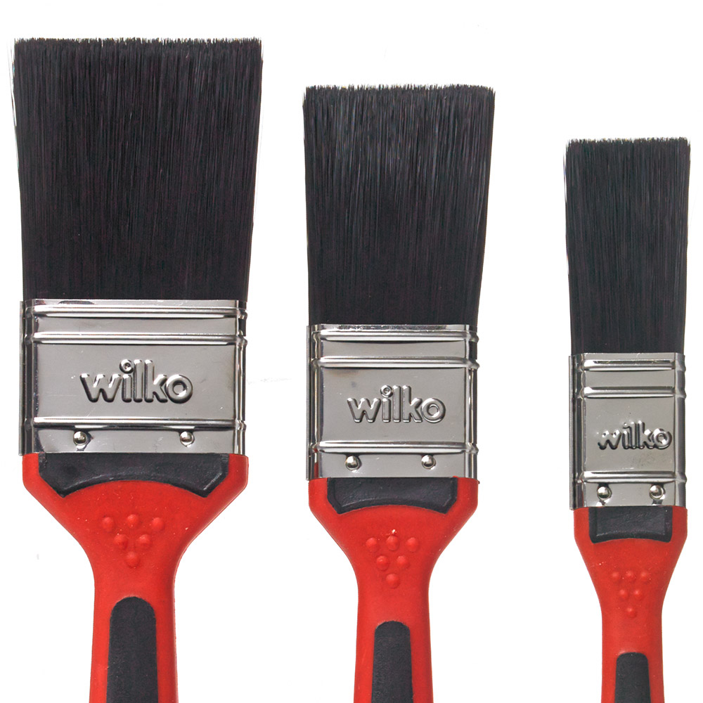 Wilko 3 Pack Brush Set Image 2