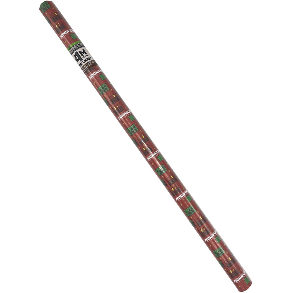 Minecraft Gift Wrap 4m Image 3