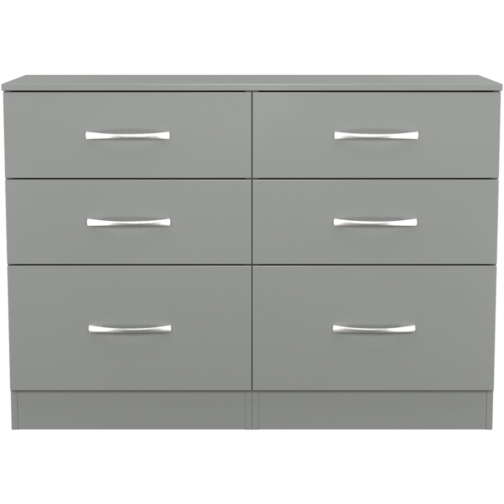 Crowndale Avon 6 Drawer Dusk Grey Chest of Drawers Image 3