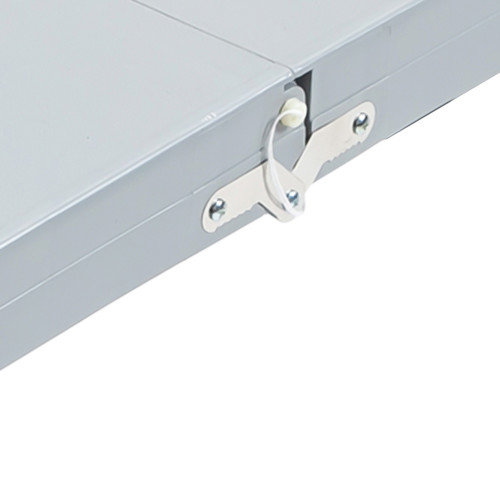 Outsunny Camping Table with Seats Grey Image 4