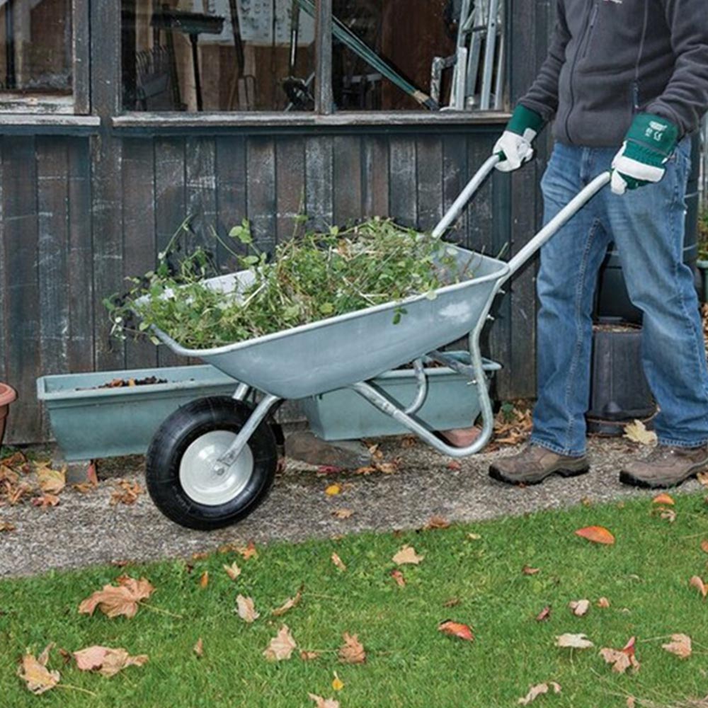 Draper Galvanised Wheelbarrow 65L Image 2