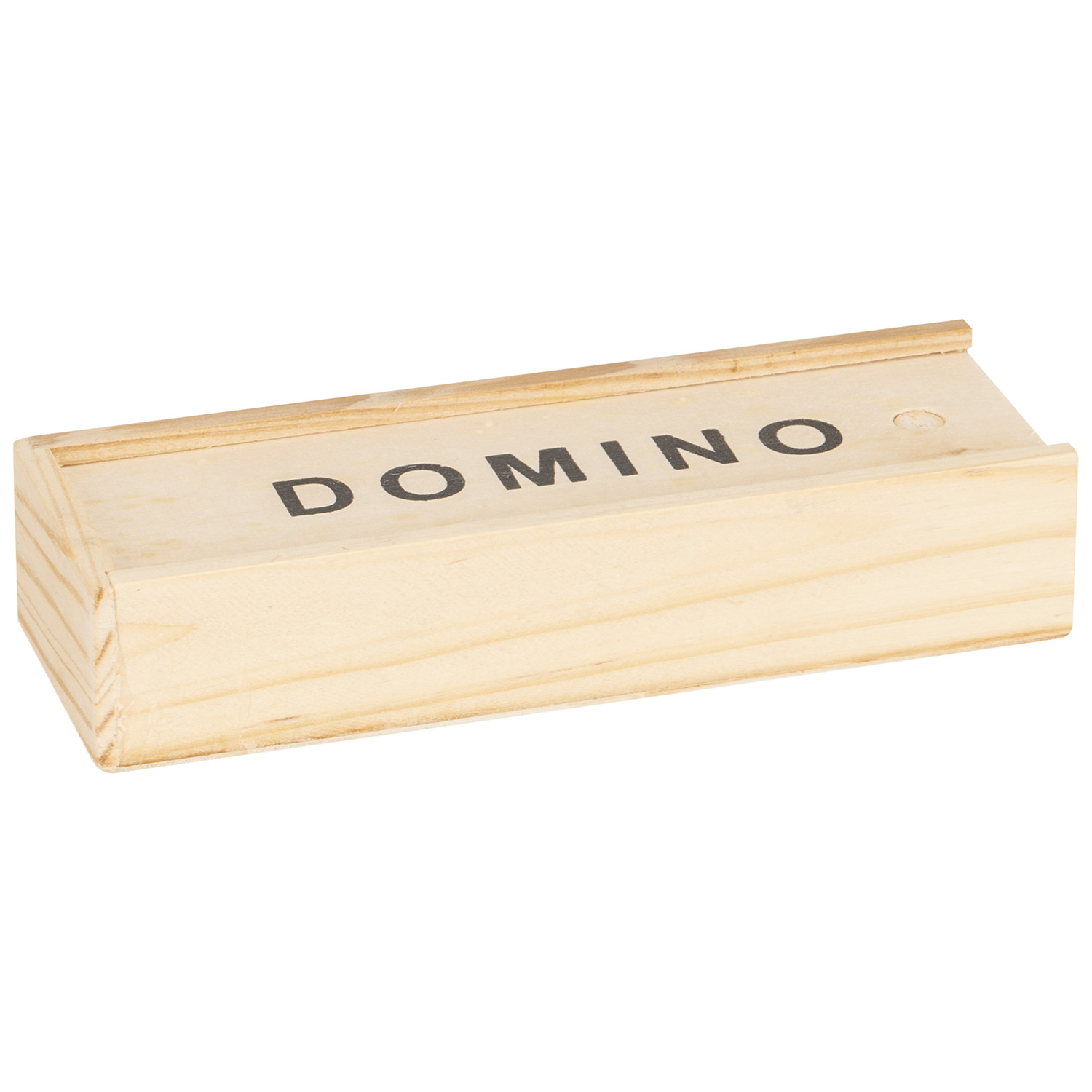 Dominoes Game in Wood Box Image 1