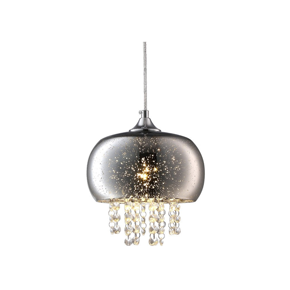 Milagro Starlight Silver Pendant Lamp 230V Image 2