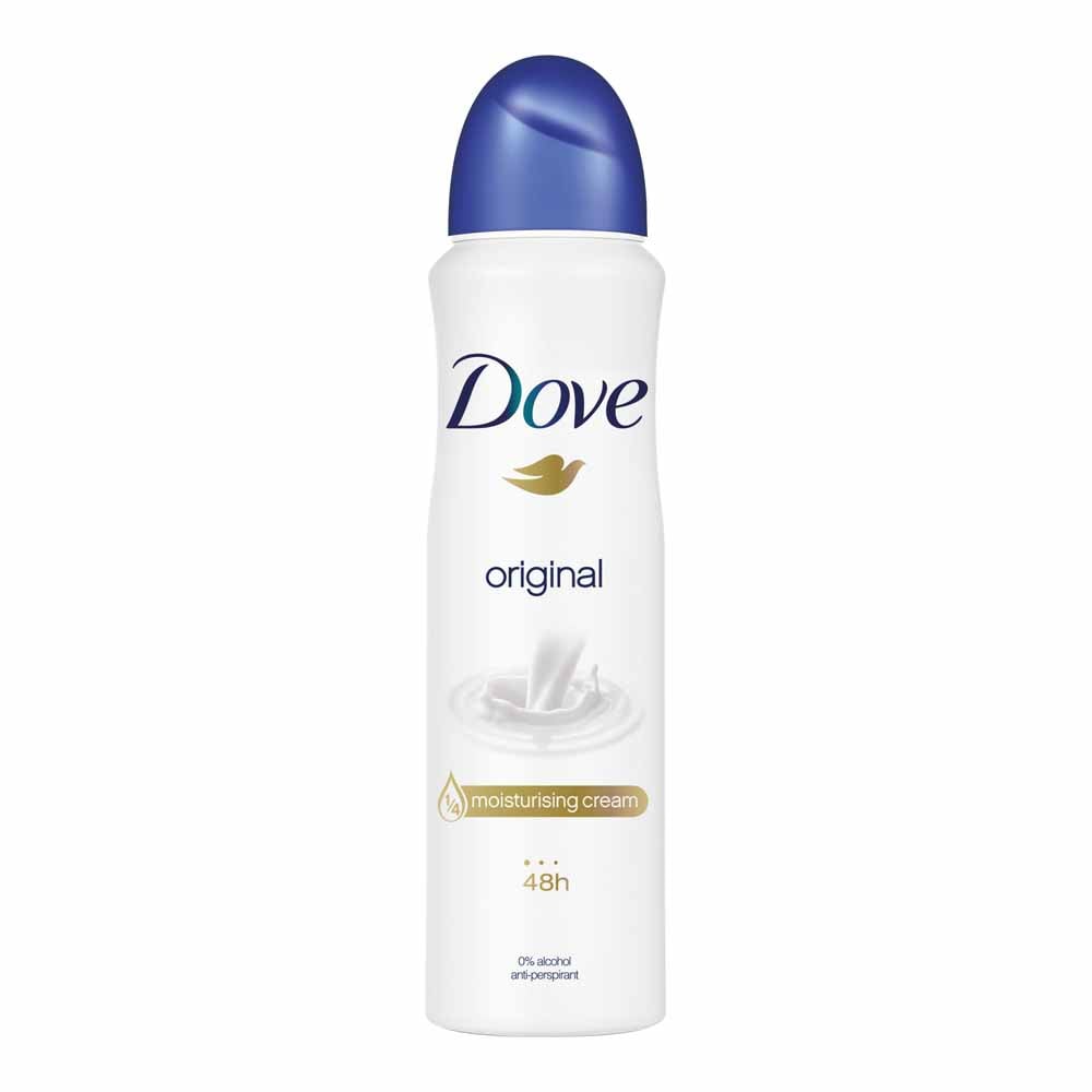 Dove Original Deodorant Spray 150ml Image 1