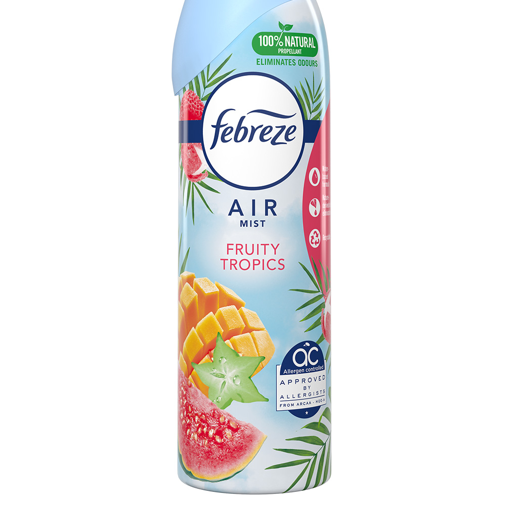 Febreze Fruity Tropics Aerosol Air Freshener 300ml Image 3