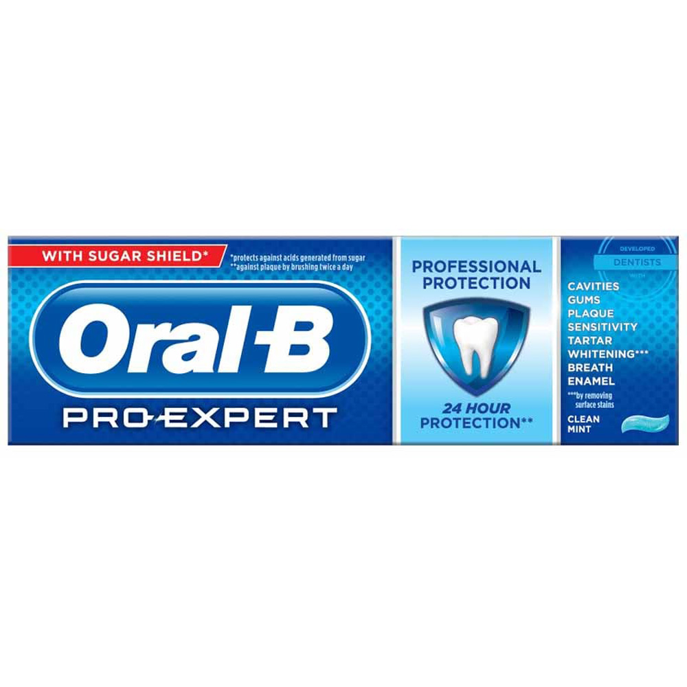 Oral-B Pro Expert Professional Protection Clean Mint Toothpaste 75ml Image 1